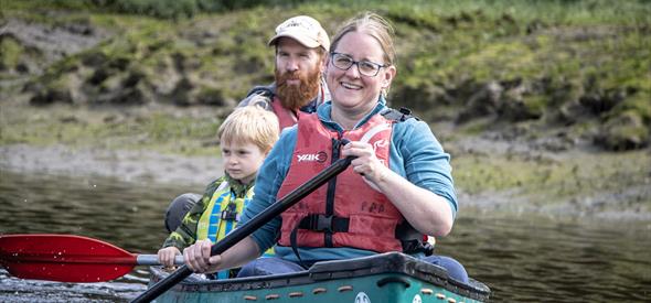 Canoeing on Beaulieu River