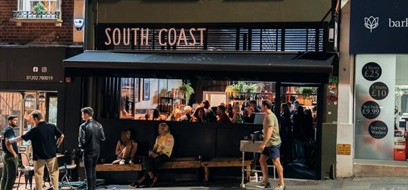 South Coast roast Storefront from the highstreet