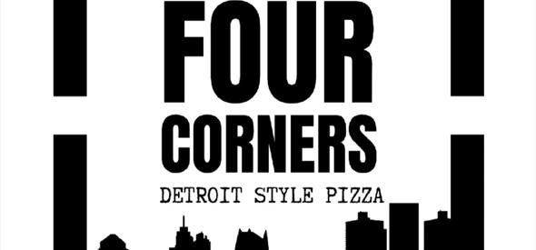 Four corners pizza logo