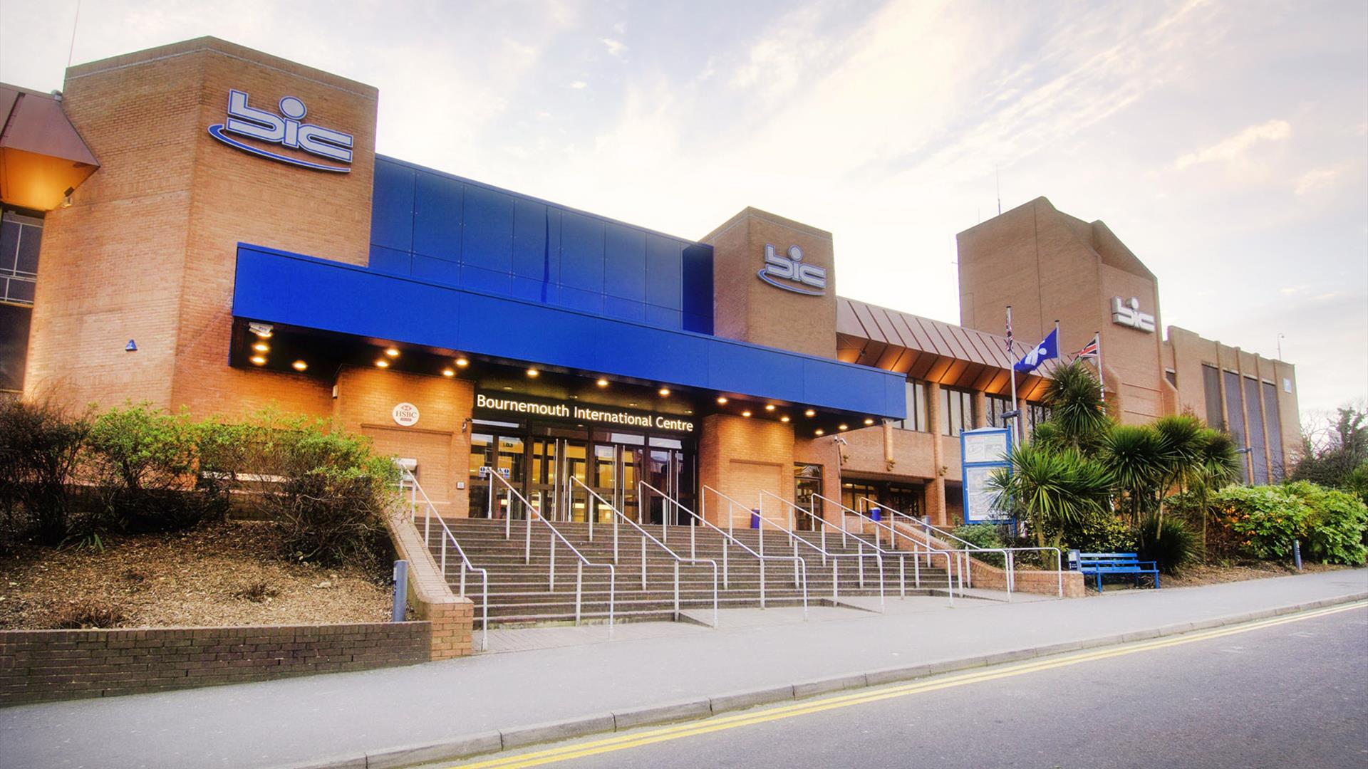 Exterior of the Bournemouth International Centre