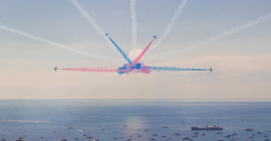 Red Arrows timings announced - Bournemouth