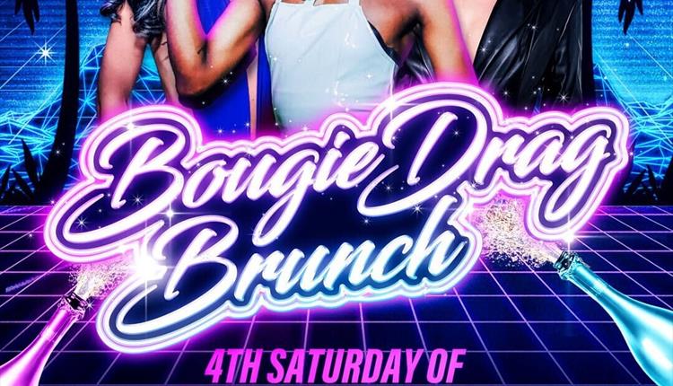 Bougie Drag Brunch poster