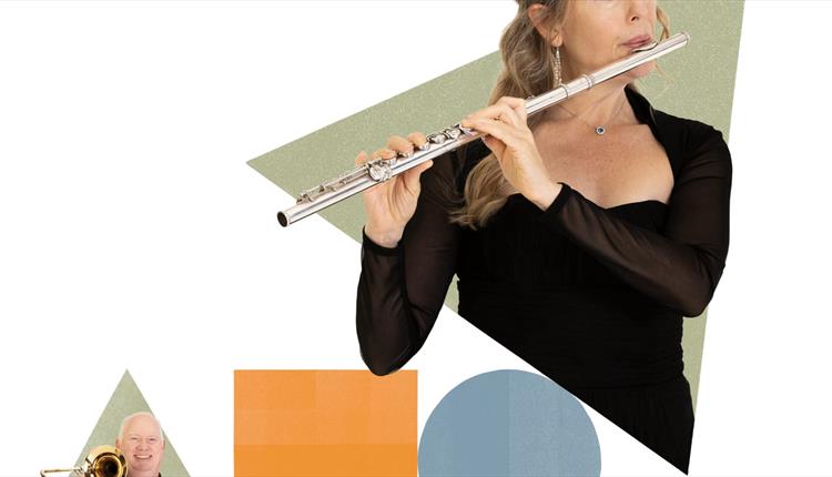 BSO Musicians appear inside graphic triangles and other shapes