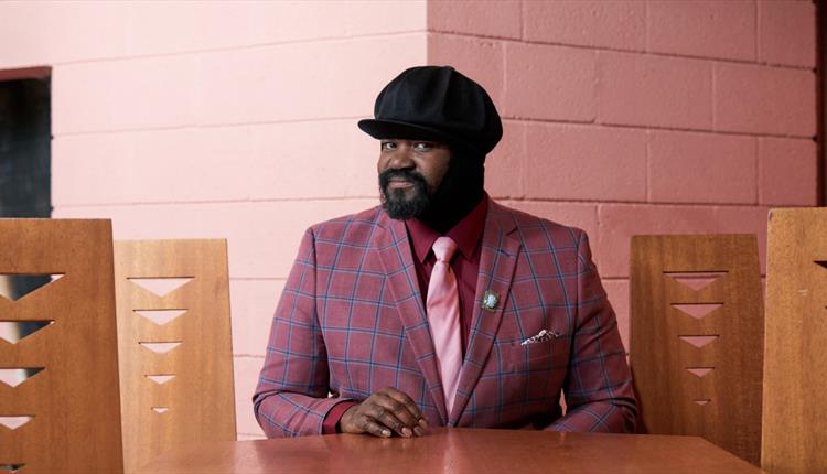 Gregory Porter smiling