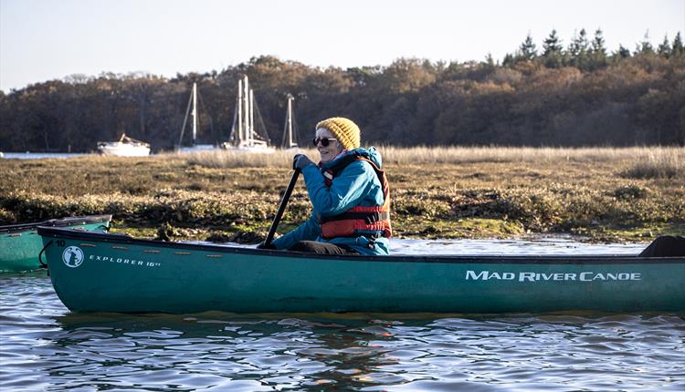 Mother enjoying Mother's Day Paddles