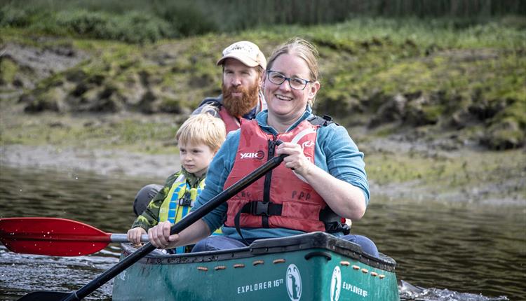 Canoeing on Beaulieu River