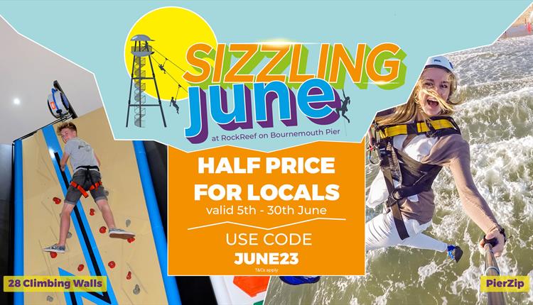 Half Price For Locals This Sizzling June At RockReef & PierZip