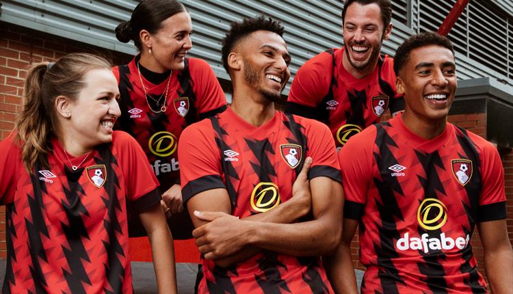 AFC Bournemouth Players Celebrating