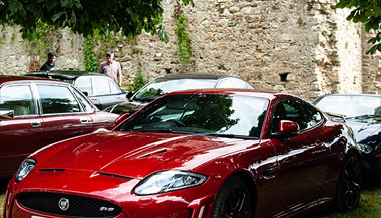 Simply Jaguar red car