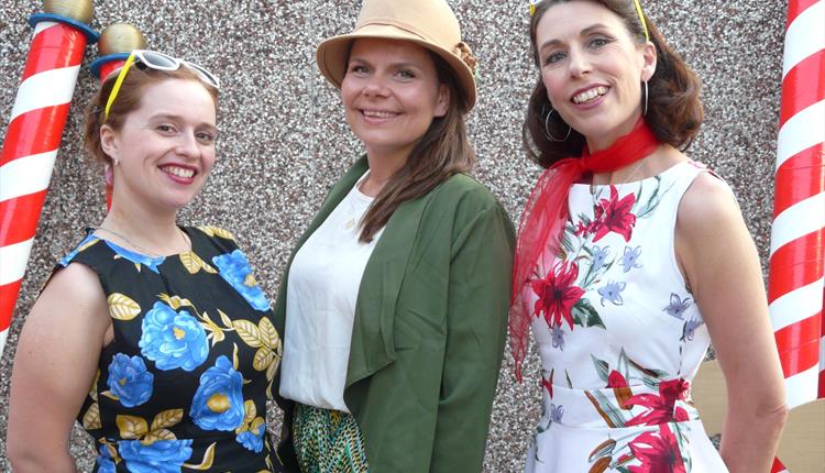three female actors