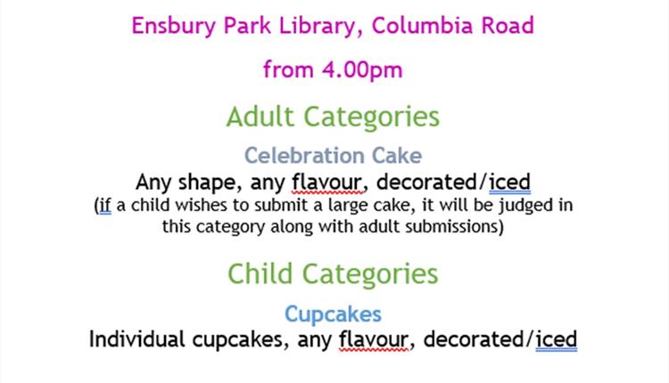 Ensbury Park Library Bake Off