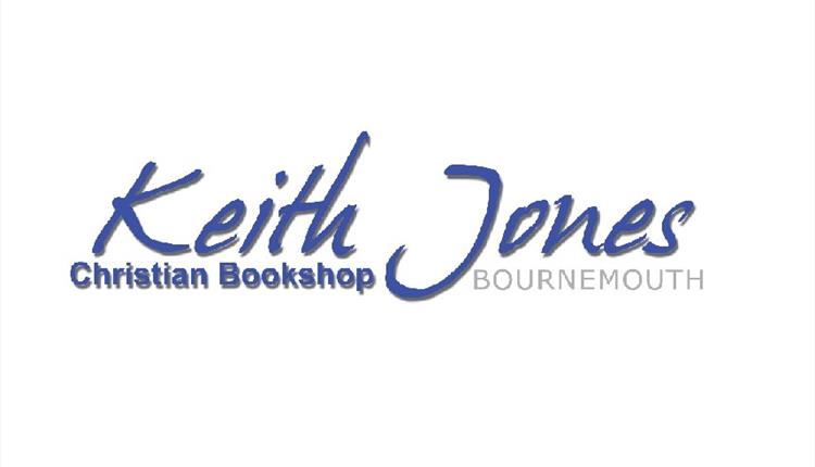 The words Keith Jones Christian Bookshop
