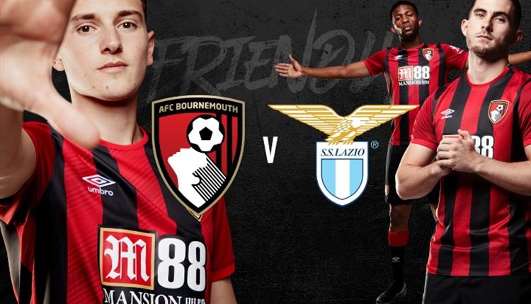 David Brooks, Lewis Cooke and Jefferson Lerma in promotion for preseason friendly vs Lazio