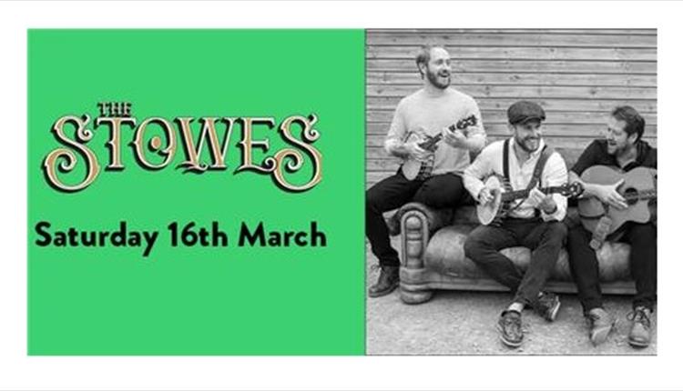 The Stowes members sitting on a sofa