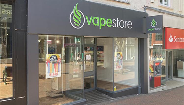 outside shot of the Vapestore in Bournemouth