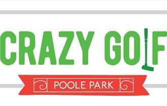 Image of Poole Park crazy golf logo.