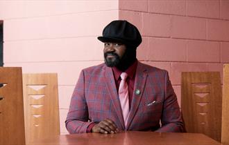 Gregory Porter smiling