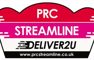 PRC streamline logo with the text DELIVER2U and website www.prcstreamline.co.uk