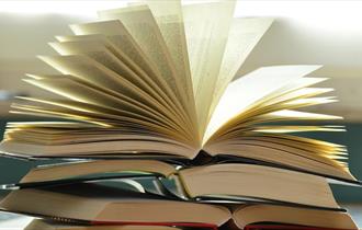 A pile of books