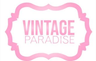 Vintage Paradise pink logo