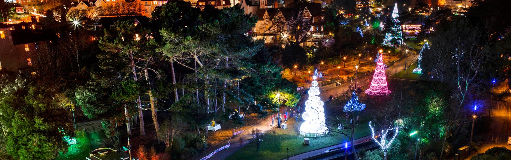 Explore the magical Christmas Tree Wonderland