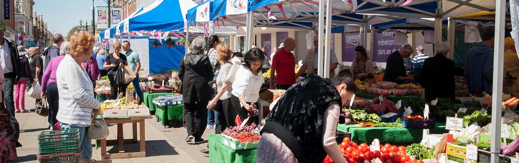 Visit our markets throughout the year