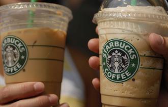 Starbucks coffee cups