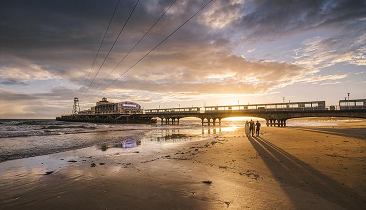 Bournemouth Pier at Sunset by Emily Endean