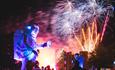 Lulworth Castle Fireworks Finale