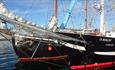 TS Royalist at Poole Harbour Boat Show