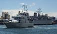 HMS Puncher at Poole Harbour Boat Show