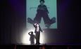 Charlie Chaplin performance from a Scout Boy