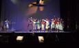 performace on stage from the scouts and girl guides