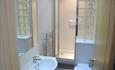Very clean en-suite shower room available in the flats