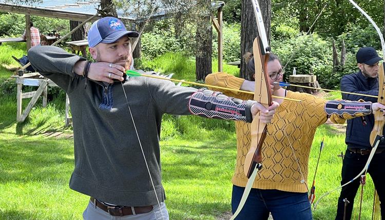 Woodland Archery, Axe Throwing & Crossbow Shooting