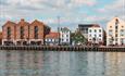 Poole quay in daytime