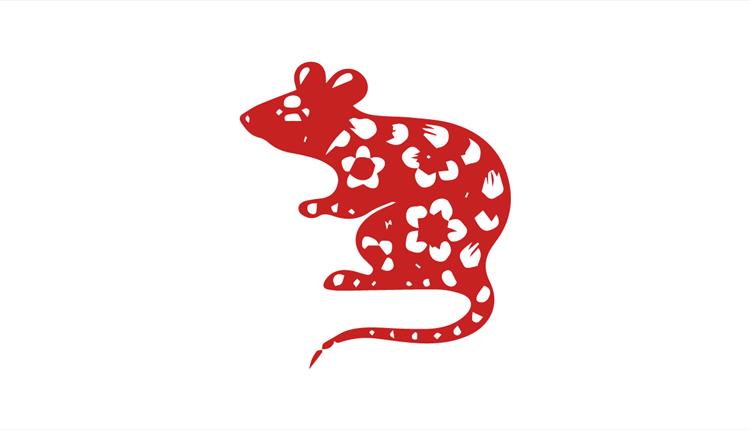Chinese New Year red rat