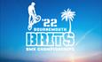 Logo on sunset image reads: '22 Bournemouth Brits BMX Championships'