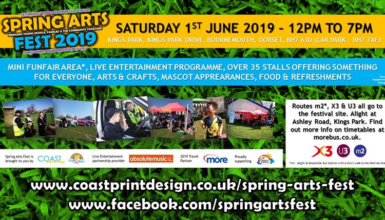 Spring Arts Fest leaflet
