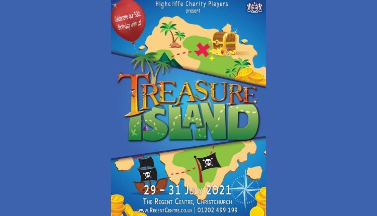 Cartoon Treasure Island poster