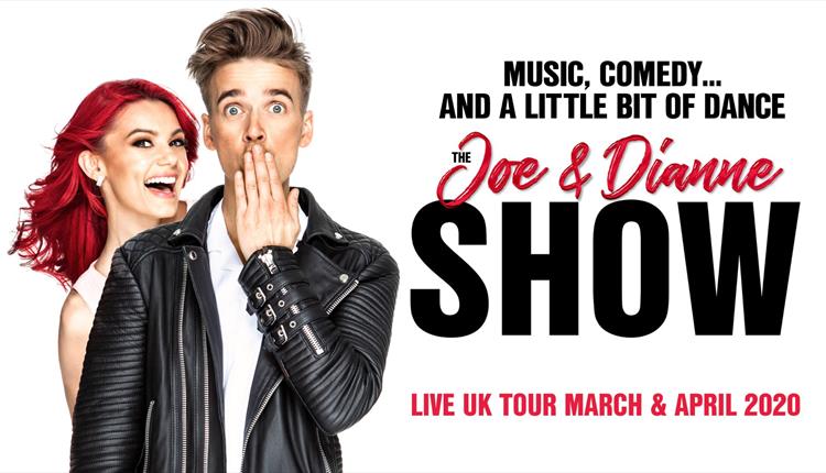 Joe and Dianne posing for their dance show in Bournemouth