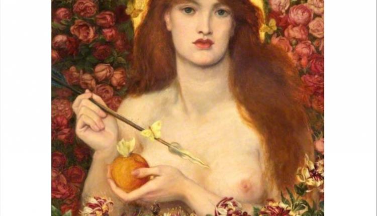 Pre-Raphaelite picture of Venus