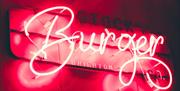 Picture of neon Stock Burger Logo