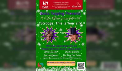 Extra Topping and Leslie Bloom Presents: Scrooge This is Your Life.
