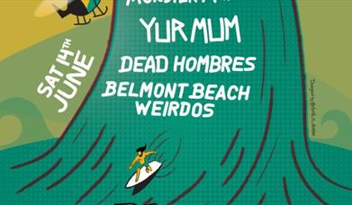 SHAKE SOME ACTON #100. BRIGHTON SURF TSUNAMI with THE MULLET MONSTER MAFIA, YUR MUM, DEAD HOMBRES BELM