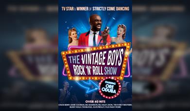 Ore Oduba Stars In The Vintage Boys Rock N Roll Show