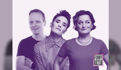 MC Stephen Grant, Jen Brister, Zoe Lyons