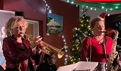 Jane Tuff (sax) & Sue Richardson (tpt/vox) with The Neal Richardson Trio