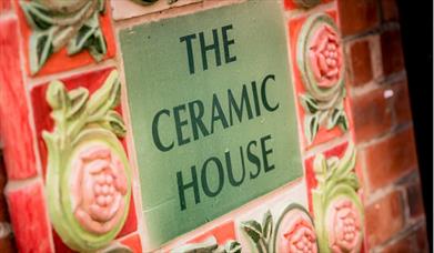 The Ceramic House sign