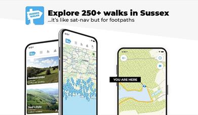 Sussex walks app image